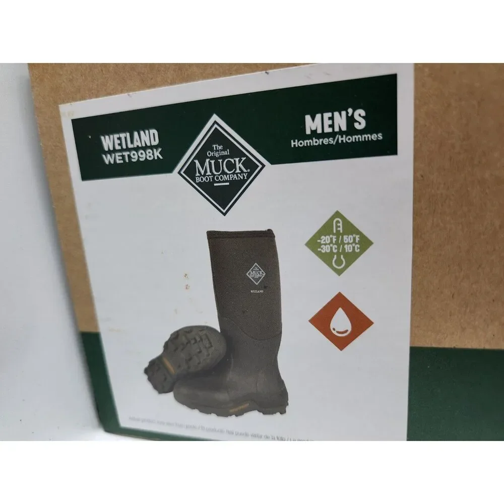 Muck Boot Company Wetland Waterproof Boots Men’s Size 11